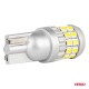 Amio - ΛΑΜΠΑΚΙΑ T10 W5W 12V/24V LED CAN-BUS 30xSMD 2016 ΛΕΥΚΟ 5500K - 2 ΤΕΜ. (04233/AM)