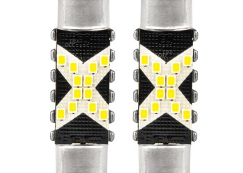 Amio - ΛΑΜΠΑΚΙΑ ΠΛΑΦΟΝΙΕΡΑΣ 36mm 12/24V C5W 5500K 12xSMD 2016 CAN-BUS FESTOON (ΛΕΥΚΟ) - 2 ΤΕΜ. (04236/AM)