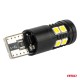 Amio - ΛΑΜΠΑΚΙΑ T10 W5W 12V/24V LED CAN-BUS 13xSMD 3030 ΛΕΥΚΟ 5500K - 2 ΤΕΜ. (04259/AM)