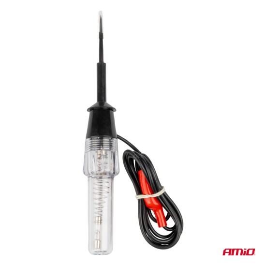 Amio - ΔΟΚΙΜΑΣΤΙΚΟ ΜΕΤΑΛΛΙΚΟ ΚΑΤΣΑΒΙΔΙ 6/24V (ΑΚΙΔΑ) ΜΕ ΚΑΛΩΔΙΟ ΚΑΙ ΚΡΟΚΟΔΕΙΛΑΚΙ - 1 ΤΕΜ. (04272/AM)