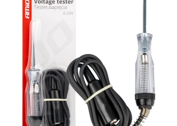 Amio - ΔΟΚΙΜΑΣΤΙΚΟ ΚΑΤΣΑΒΙΔΙ 6/24V (ΑΚΙΔΑ) HEAVY DUTY ΜΕ ΚΑΛΩΔΙΟ ΚΑΙ ΚΡΟΚΟΔΕΙΛΑΚΙ - 1 ΤΕΜ. (04273/AM)