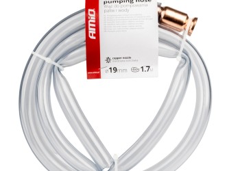 Amio - ΛΑΣΤΙΧΟ ΑΝΑΡΡΟΦΗΣΗΣ ΚΑΥΣΙΜΟΥ & ΥΓΡΩΝ ΑΣΦΑΛΕΙΑΣ (ΚΛΕΦΤΗΣ ΒΕΝΖΙΝΗΣ) ΜΕ ΣΤΟΜΙΟ ΧΑΛΚΟΥ 1,7m Φ19mm - 1 Τεμ. (04280/AM)