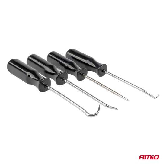 Amio - ΚΑΤΣΑΒΙΔΙΑ ΓΑΝΤΖΟΙ (ΣΟΥΒΛΙΑ) ΓΙΑ ΑΦΑΙΡΕΣΗ ΠΑΛΙΩΝ ΦΛΑΝΤΖΩΝ/ΤΣΙΜΟΥΧΕΣ ΜΑΥΡΟ ΧΡΩΜΑ - 4 ΤΕΜ. (04281/AM)