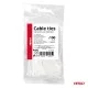 Amio - ΔΕΜΑΤΙΚΑ/ΔΕΤΙΚΑ ΚΑΛΩΔΙΩΝ TIE WRAP (ΤΑΙΡΑΠ) 2.5 x 100mm (ΛΕΥΚΟ) - 100 ΤΕΜ. (04305/AM)