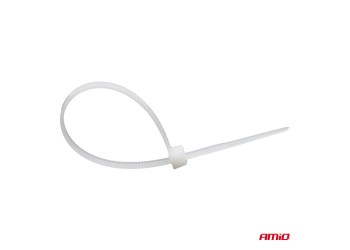 Amio - ΔΕΜΑΤΙΚΑ/ΔΕΤΙΚΑ ΚΑΛΩΔΙΩΝ TIE WRAP (ΤΑΙΡΑΠ) 4.8 x 300mm (ΛΕΥΚΟ) - 100 ΤΕΜ. (04311/AM)