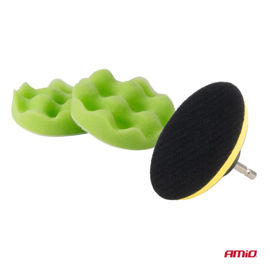 Amio - ΒΟΥΡΤΣΕΣ ΚΑΘΑΡΙΣΜΟΥ ΚΑΙ ΓΥΑΛΙΣΜΑΤΟΣ ΣΕΤ 21ΤΕΜ ΓΙΑ ΔΡΑΠΑΝΟ ΣΕ ΤΣΑΝΤΑ ΠΡΑΣΙΝΟ ΧΡΩΜΑ - 21 Τεμ. (04330/AM)