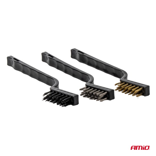 Amio - ΒΟΥΡΤΣΕΣ ΚΑΘΑΡΙΣΜΟΥ ΚΑΙ ΓΥΑΛΙΣΜΑΤΟΣ ΣΕΤ 21ΤΕΜ ΓΙΑ ΔΡΑΠΑΝΟ ΣΕ ΤΣΑΝΤΑ ΠΡΑΣΙΝΟ ΧΡΩΜΑ - 21 Τεμ. (04330/AM)