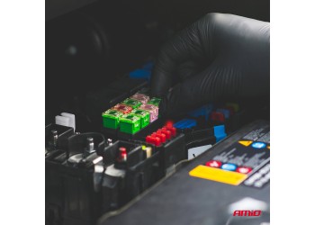 Amio - ΑΣΦΑΛΕΙΕΣ MINI BLADE (ΜΑΧΑΙΡΩΤΕΣ) & ΕΡΓΑΛΕΙΟ ΑΦΑΙΡΕΣΗΣ ΚΑΡΤΕΛΑ (5A/10A/15A/ 20A/25A) -10 ΤΕΜ. (04340/AM)