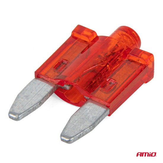 Amio - ΑΣΦΑΛΕΙΕΣ MINI BLADE (ΜΑΧΑΙΡΩΤΕΣ) & ΕΡΓΑΛΕΙΟ ΑΦΑΙΡΕΣΗΣ ΚΑΡΤΕΛΑ (5A/10A/15A/ 20A/25A) -10 ΤΕΜ. (04340/AM)