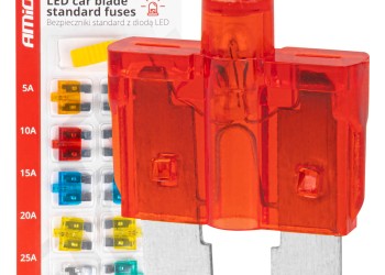 Amio - ΑΣΦΑΛΕΙΕΣ STANDARD BLADE (ΜΑΧΑΙΡΩΤΕΣ) & ΕΡΓΑΛΕΙΟ ΑΦΑΙΡΕΣΗΣ ΚΑΡΤΕΛΑ (5A/10A/15A/ 20A/25A) 10ΤΕΜ. (04341/AM)