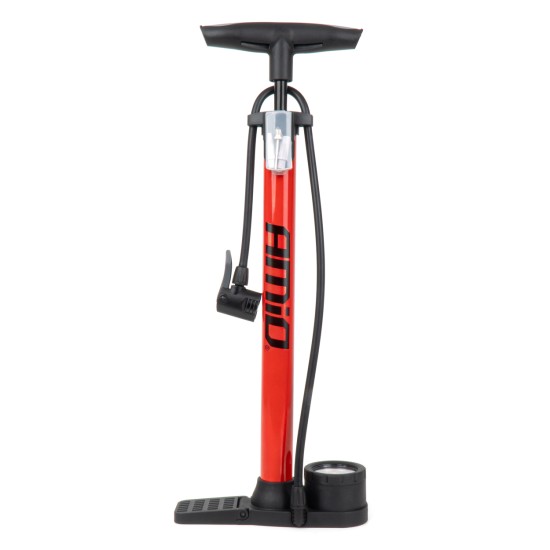 Amio - ΤΡΟΜΠΑ ΑΕΡΟΣ ΠΟΔΗΛΑΤΟΥ ΔΑΠΕΔΟΥ/ΧΕΙΡΟΣ ΑΛΟΥΜΙΝΙΟΥ ΜΕ ΜΑΝΟΜΕΤΡΟ MINI PU08 1ΤΕΜ. (04343/AM)