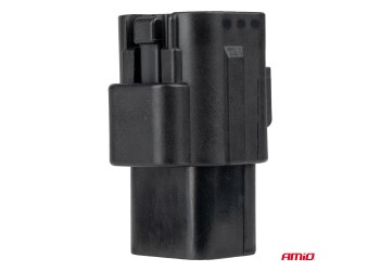 Amio - ΦΙΣΑ ΣΥΝΔΕΣΗΣ ΜΕ ΥΠΟΔΟΧΗ 6 PIN Φ2,2mm ΑΔΙΑΒΡΟΧΗ - 1 τεμ. (04349/AM)