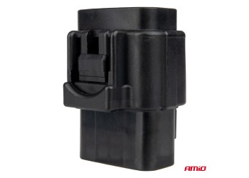 Amio - ΦΙΣΑ ΣΥΝΔΕΣΗΣ ΜΕ ΥΠΟΔΟΧΗ 10 PIN Φ2,2mm ΑΔΙΑΒΡΟΧΗ - 1 τεμ. (04351/AM)