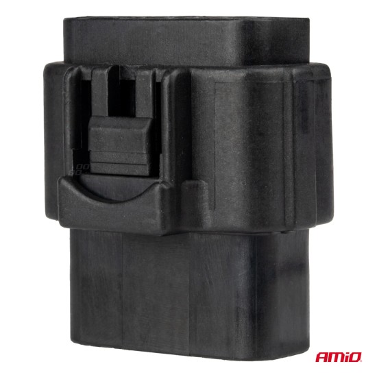 Amio - ΦΙΣΑ ΣΥΝΔΕΣΗΣ ΜΕ ΥΠΟΔΟΧΗ 12 PIN Φ2,2mm ΑΔΙΑΒΡΟΧΗ - 1 τεμ. (04352/AM)