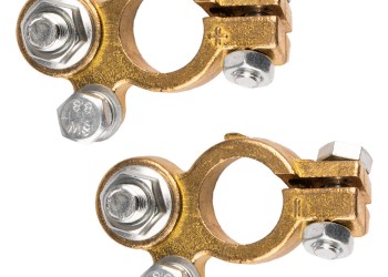 Amio - ΠΟΛΟΙ ΜΠΑΤΑΡΙΑΣ / ΑΚΡΟΔΕΚΤΕΣ ΟΡΕΙΧΑΛΚΟΥ 12V 800A - 2 τεμ. (04392/AM)