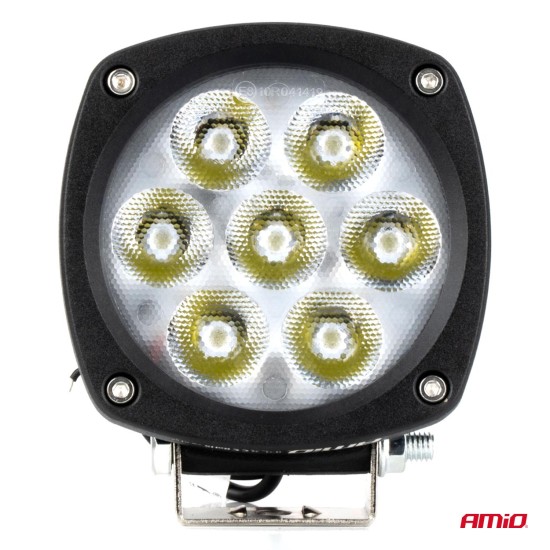 Amio - ΠΡΟΒΟΛΕΑΣ ΕΡΓΑΣΙΑΣ LED 21W 9>50V 3 ΧΡΗΣΕΩΝ ΛΕΥΚΟ ΦΩΣ 108x108x48mm - 1 Τεμ. (04396/AM)