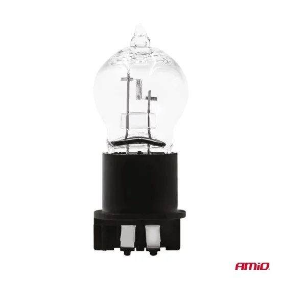 Amio - Λάμπα Αλογόνου PW24W 12V 24W Βάση WP3.3x14.5-3 για Φώτα Ημέρας (DRL) & Θέσης  - 1 τεμ.(04409/AM)
