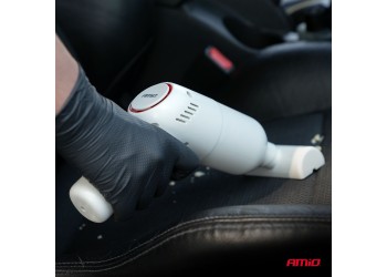 Amio - Ασύρματη Ηλεκτρική Σκούπα Αυτοκινήτου VC-07 40W 4,5 kPa με Φίλτρο HEPA – USB-C - 1 Τεμ. (04415/AM)