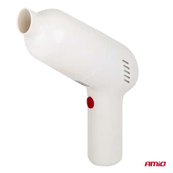 Amio - Ασύρματη Ηλεκτρική Σκούπα Αυτοκινήτου VC-07 40W 4,5 kPa με Φίλτρο HEPA – USB-C - 1 Τεμ. (04415/AM)