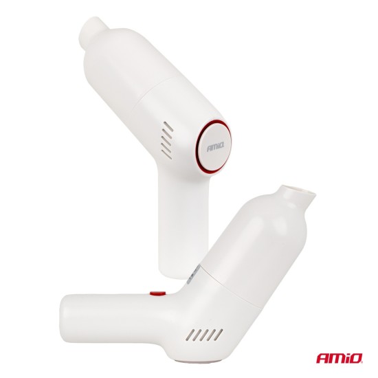 Amio - Ασύρματη Ηλεκτρική Σκούπα Αυτοκινήτου VC-07 40W 4,5 kPa με Φίλτρο HEPA – USB-C - 1 Τεμ. (04415/AM)