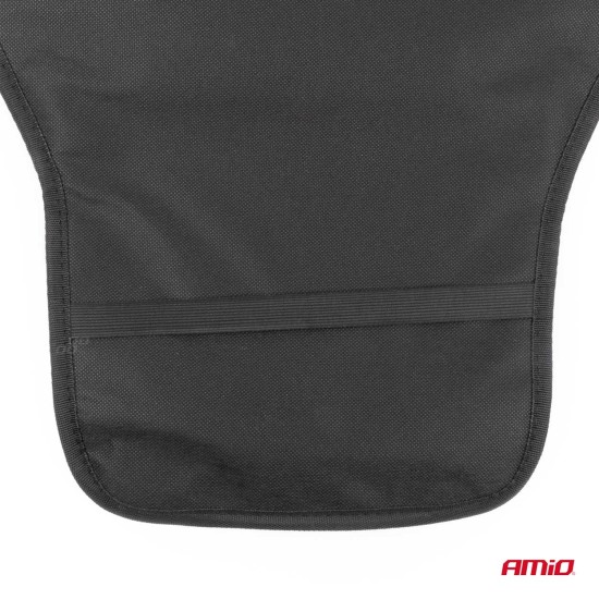 Amio - Κάλυμμα Καθίσματος Αντιιδρωτικό με Χάντρες & Στήριξη Μέσης 45×120cm Μαύρο – Universal CSM-16 - 1 Τεμ. (04429/AM)