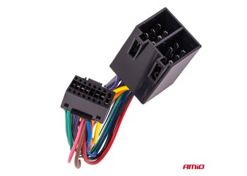 Amio - Αντάπτορας Ραδιοφώνου Android σε ISO 12V έως 5A – CCA, Για Συστήματα Multimedia Αυτοκινήτου - 1 τεμ. (04442/AM)