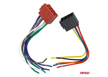 Amio - Φίσσα ISO Θηλυκή 12V έως 5A – CCA, Για Ηλεκτρικές & Φωτιστικές Εγκαταστάσεις Οχημάτων - 1 τεμ. (04444/AM)