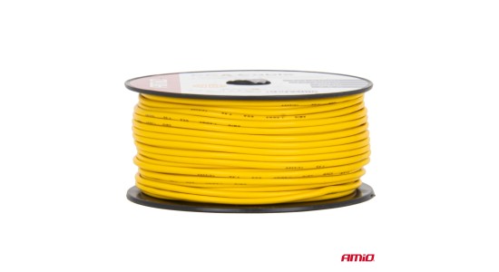 Amio -  Μονόκλωνο Καλώδιο Εγκατάστασης CCA 1×1,5mm² 50m – 7,5A / 12-230V - 1 τεμ. (04449/AM)