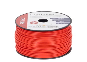 Amio - Μονόκλωνο Καλώδιο Εγκατάστασης CCA 1×0,75mm² 100m – 12/230V - 1 τεμ. (04450/AM)