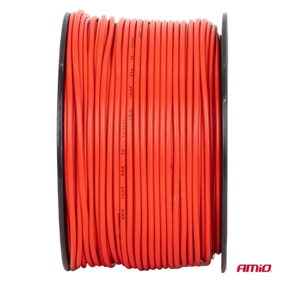Amio - Μονόκλωνο Καλώδιο Εγκατάστασης CCA 1×1mm² 100m – 12/230V - 1 τεμ. (04451/AM)
