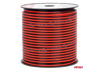 Amio - Δίδυμο Καλώδιο Ηχείων CCA 2×1,5mm² 100m - 1 τεμ. (04459/AM)