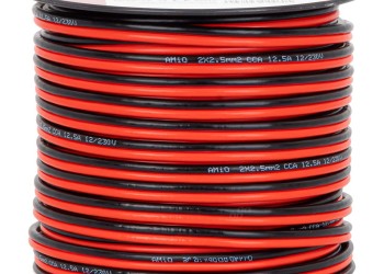 Amio - Δίδυμο Καλώδιο CCA 2×2,5mm² 50m - 1 τεμ. (04460/AM)