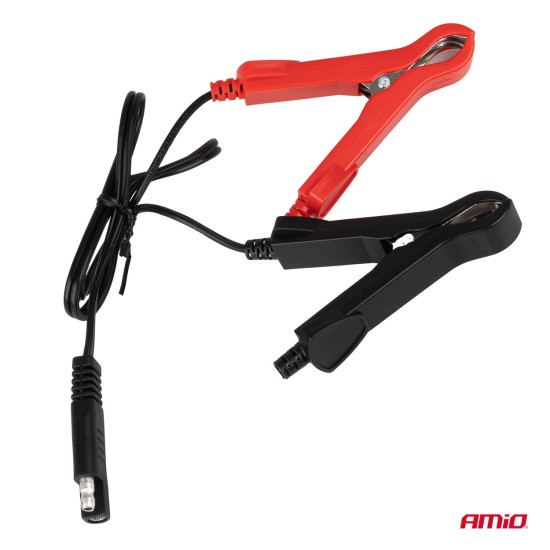 Amio - Φορτιστής Μπαταρίας Ψηφιακός PRO AGM GEL LiFePo4 (LFP) τάση λειτουργίας 12/24V ένταση ρεύματος 10A για Επιβατικά Αυτοκίνητα και Φορτηγά - 1 τεμ. (04228/AM)