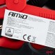 Amio - Καλώδια Φόρτισης Μπαταρίας (Ρευματοδότες) τάση λειτουργίας 12V ένταση ρεύματος 220A μήκος 3m με πιστοποίηση TUV για Επιβατικά Αυτοκίνητα - 1 σετ (04593/AM)