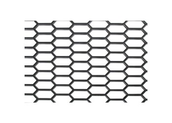 Σίτα Πλαστική - Μαύρη Μεγάλη Κυψελωτή LARGE 15x35mm 120x40cm