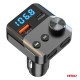 Amio - FM Transmitter Αναπτήρα τύπου FMT01 τάση λειτουργίας για Επιβατικά Αυτοκίνητα και Φορτηγά με 1xUSB Type-A και 1xUSB Type-C για Επιβατικά Αυτοκίνητα και Φορτηγά - 1 τεμ. (04647/AM)