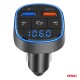 Amio - FM Transmitter Αναπτήρα τύπου FMT01 τάση λειτουργίας για Επιβατικά Αυτοκίνητα και Φορτηγά με 2xUSB Type-A για Επιβατικά Αυτοκίνητα και Φορτηγά - 1 τεμ. (04648/AM)