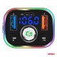 Amio - FM Transmitter Αυτοκινήτου 12/24V με 1xUSB Type-C και Υποδοχή microSD - 1 τεμ. (04652/AM)
