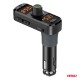 Amio - FM Transmitter Αναπτήρα τύπου FMT06 τάση λειτουργίας 12-24V με 2xUSB Type-A, 1xUSB Type-C και υποδοχή microSD για Επιβατικά Αυτοκίνητα και Φορτηγά - 1 τεμ. (04653/AM)