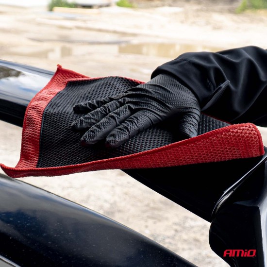 Amio - Πανάκι Μικροϊνών για Εφαρμογή Πηλού διάσταση 30x30cm υλικό Microfiber - 1 τεμ. (04727/am)