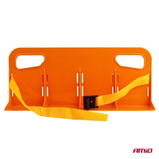 Amio - Διαχωριστικό/Σταθεροποιητής Αντικειμένων 4 Θέσεων Πορτ Μπαγκάζ Αντιολισθητικό διάσταση 46x19x14cm χρώμα πορτοκαλί - 1 τεμ (04769/AM)