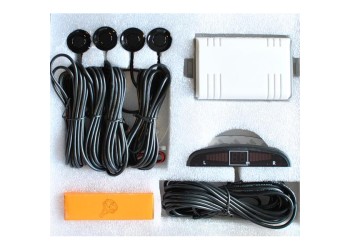 ΣΥΣΤΗΜΑ ΠΑΡΚΑΡΙΣΜΑΤΟΣ 9-15V ΜΕ 4 ΑΙΣΘΗΤΗΡΕΣ (ΛΕΥΚΟ) 21,5mm ΚΑΙ ΟΘΟΝΗ M-TECH