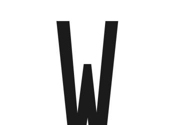 ΑΥΤΟΚΟΛΛΗΤΟ ΓΡΑΜΜΑ ΠΙΝΑΚΙΔΩΝ 60x30mm "W"