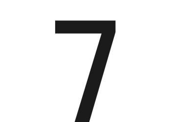 ΑΥΤΟΚΟΛΛΗΤΟ ΓΡΑΜΜΑ ΠΙΝΑΚΙΔΩΝ 60x30 mm "7"