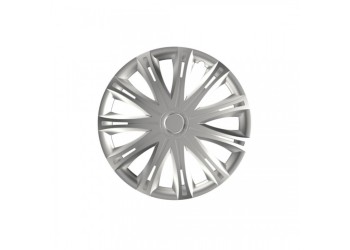 Amio - ΤΑΣΙΑ 13" HUBCAP SPARK ΑΣΗΜΙ - ΣΕΤ 4ΤΕΜ ΣΕ ΚΟΥΤΙ (0962/AM)