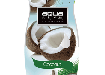 Aqua - ΑΡΩΜΑΤΙΚΟ ΑΥΤΟΚΙΝΗΤΟΥ ΚΡΕΜΑΣΤΟ ΜΕ ΑΡΩΜΑ ΚΑΡΥΔΑ (COCONUT) AQUA - 1 TEM. (10-003/AQ)