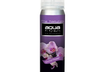 Aqua - ΑΡΩΜΑΤΙΚΟ ΑΥΤΟΚΙΝΗΤΟΥ ΣΕ ΣΠΡΕΙ (SPRAY) ΜΕ ΑΡΩΜΑ ΟΡΧΙΔΕΑ (ORCHID FLOWER) FLOWERS SERIES 75ml AQUA - 1 TEM. (10-129/AQ)