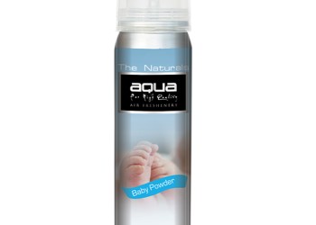 Aqua - ΑΡΩΜΑΤΙΚΟ ΑΥΤΟΚΙΝΗΤΟΥ ΣΕ ΣΠΡΕΙ (SPRAY) ΜΕ ΑΡΩΜΑ ΤΑΛΚ/ΠΟΥΔΡΑ (BABY POWDER) FLAVORS SERIES 75ml AQUA - 1 TEM. (10-261/AQ)