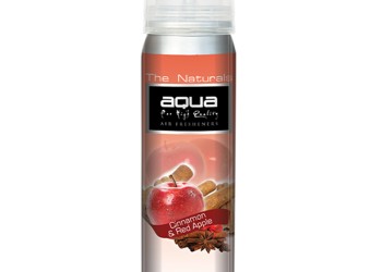 Aqua - ΑΡΩΜΑΤΙΚΟ ΑΥΤΟΚΙΝΗΤΟΥ ΣΕ ΣΠΡΕΙ (SPRAY) ΜΕ ΑΡΩΜΑ ΜΗΛΟ & ΚΑΝΕΛΑ (APPLE & CINNAMON) FRUITS SERIES 75ml AQUA - 1 TEM. (10-262/AQ)