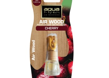 Aqua - ΑΡΩΜΑΤΙΚΟ ΑΥΤΟΚΙΝΗΤΟΥ ΚΡΕΜΑΣΤΟ ΜΠΟΥΚΑΛΑΚΙ ΜΕ ΑΡΩΜΑ ΑΓΡΙΟΚΕΡΑΣΟ (WILD CHERRY) WOOD AQUA - 1 TEM. (10-459/AQ)